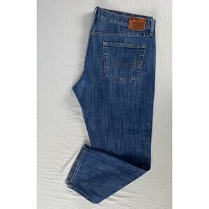 Lucky Brand 221 Straight Stretch Denim Jeans. Medium Wash, Men's 40X30. GUC!